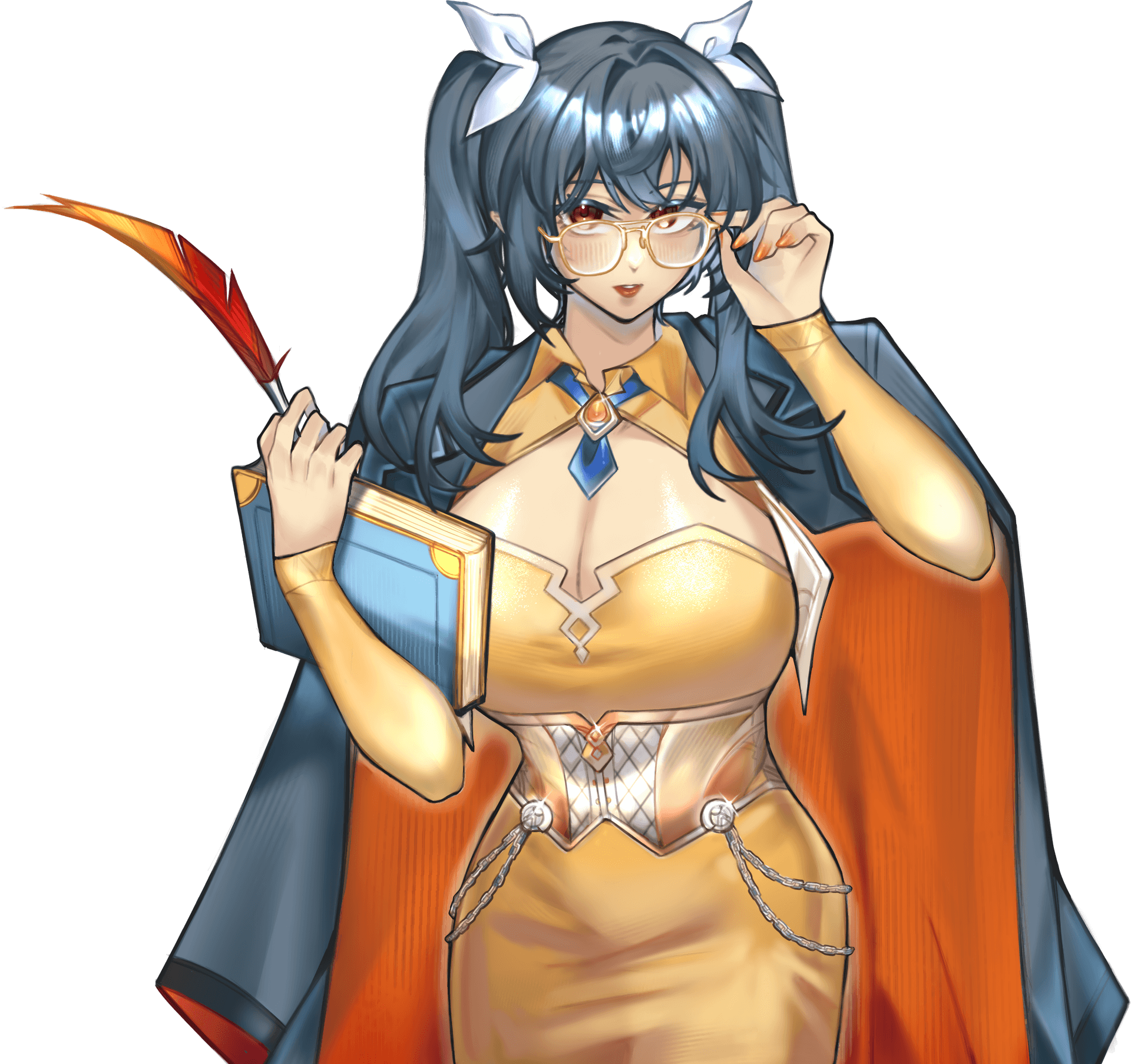 Professional anime character illustration by Chrientmip Studio showcasing Hoyoverse art style